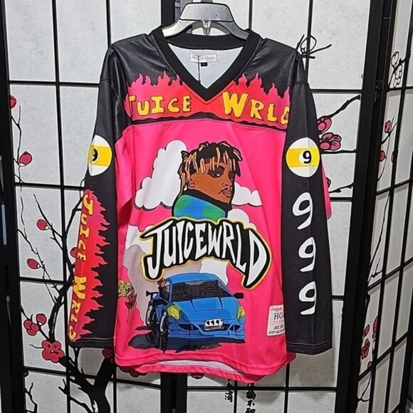 Juice Wrld Hockey Jersey Size Large New Headgear Classics - Picture 1 of 10